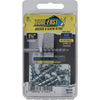 Bore-Fast 3/16 in. D X 1-1/2 in. L Steel Pan Head Screw and Anchor 25 pc (Pack of 5)