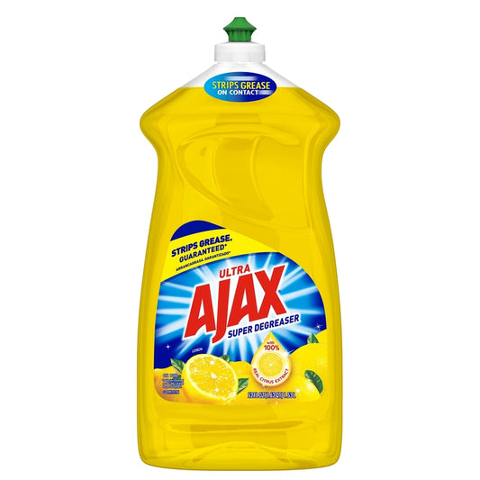 Ajax Lemon Scent Liquid Dish Soap 52 oz 1 pk (Pack of 6)