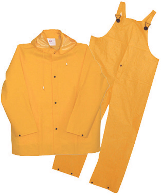 Boss Yellow PVC-Coated Polyester Rain Suit XXXL