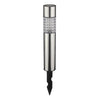 Living Accents Silver Solar Powered LED Bollard Light (Pack of 15)