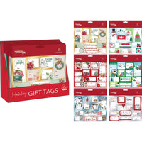 Paper Images Assorted Christmas Peel and Stick Gift Tags (Pack of 48)