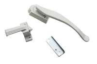 National Hardware White Zinc Lever Latches 1 pk