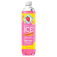 Sparkling Ice Starburst Strawberry Carbonated Water 17 oz 1 pk (Pack of 12)