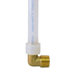 Apollo PEX-A 1/2 in. Expansion PEX in to X 1/2 in. D MNPT Brass 90 Degree Elbow