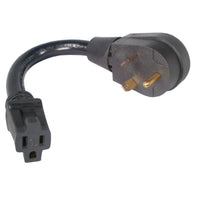 US Hardware 30 amps Pigtail Adapter 1 pk