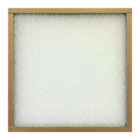 AAF Flanders EZ Flow II 20 in. W x 20 in. H x 1 in. D Spun Fiberglass 4 MERV Air Filter (Pack of 12) - Open Box
