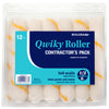 RollerLite Qwiky Acrylic Knit 6 in. W X 1/2 in. Mini Paint Roller Cover Refill 12 pk