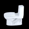 TOTO® Eco UltraMax® One-Piece Round Bowl 1.28 GPF Toilet, Cotton White - MS853113E#01