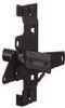 National Hardware 6.77 in. H X 6.75 in. W X 5 in. L Matte Steel Post Gate Latch (Pack of 5)
