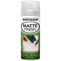 Rust-Oleum Speciality Matte Clear Spray Paint 11 oz. (Pack of 6)