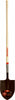 Razor-Back 59 in. Steel Irrigation Shovel Wood Handle