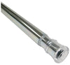 Zenna Home Chrome Silver Curtain Rod 24 in. L X 40 in. L