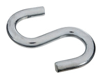 National Hardware Large Zinc-Plated Silver Steel 3-1/2 in. L Heavy Open S-Hook 180 lb 1 pk