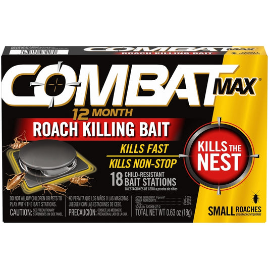Combat Max Roach Bait Station 18 pk