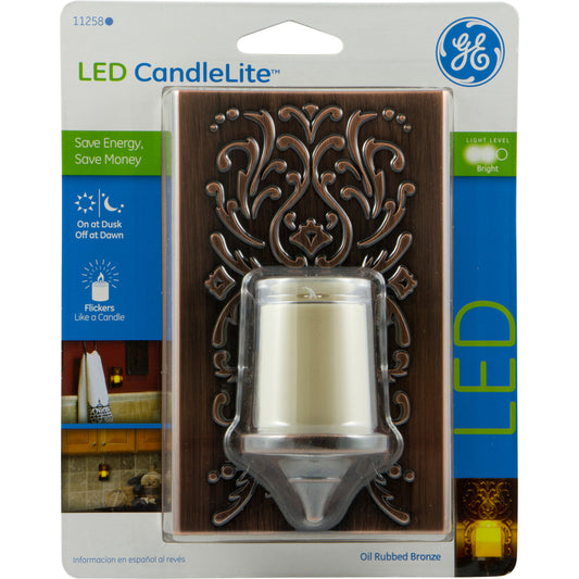 GE CandleLite Automatic Plug-in CandleLite LED Night Light