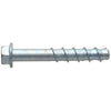 HILLMAN Screw-Bolt+ 1/2 in. D X 2-1/2 in. L Steel Hex Head Concrete Screw Anchor 10 pk
