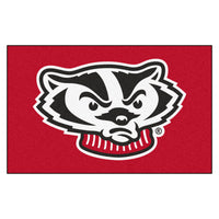 University of Wisconsin Badgers Rug - 5ft. x 8ft.