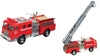 Toysmith 04855 5 Die-Cast Pull-Back Fire Engine Assorted Styles (Pack of 12)