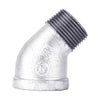 BK Products 1/4 in. FPT x 1/4 in. Dia. MPT Galvanized Malleable Iron Street Elbow (Pack of 5)