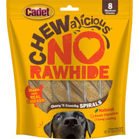 Cadet Chewalicious Rawhide-Free Spiral