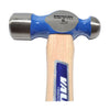 Vaughan 8 oz Ball Pein Ball Pein Hammer High Carbon Steel Head 11.75 in.