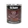 Old Masters Semi-Transparent Rich Mahogany Oil-Based Alkyd Gel Stain 1 qt - Open Box