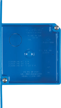 Carlon 20 cu in Square PVC Outlet Box Blue