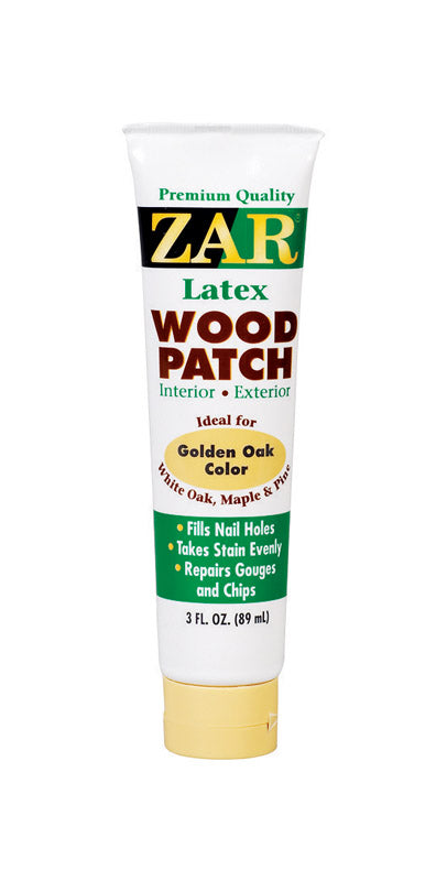 ZAR Golden Oak Latex Wood Patch 3 oz. (Pack of 12)