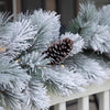 Celebrations Home 12 in. D X 108 ft. L LED Prelit Multicolored Snowy Scotch Pine Garland (Pack of 4)