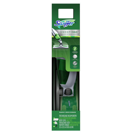 Swiffer Sweep + Vac Bagless Cordless Standard Filter Stick Vacuum and Floor Cleaner (Pack of 2)