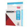 Arrow Fastener T50 3/8 in. W x 1/2 in. L 18 Ga. Flat Crown Heavy Duty Staples 1250 pk (Pack of 4)