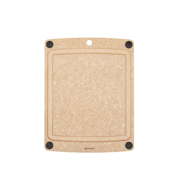 Tabla de cortar de papel Richlite compuesto Epicurean All-In-One de 11,5 pulg. de largo, 9 pulg. de ancho y 0,25 pulg. de alto (paquete de 4)