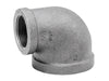 Anvil 1 in. FPT X 3/4 in. D FPT Black Malleable Iron 90 Degree Elbow