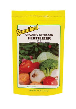 Sunniland Garden Fertilizer 6-6-6 Granular 10 Lb. (Case of 6)