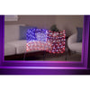 Celebrations Patriotic Flag Silhouette Window Decor Metal 1 pk (Pack of 8)