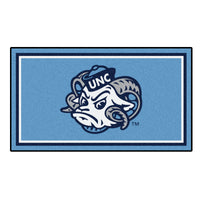 University of North Carolina - Chapel Hill Rams Head 3ft. x 5ft. Plush Area Rug