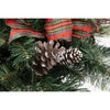 Celebrations 2 ft. Full LED 35 ct Twig Pine Bow Color Changing Porch Bush