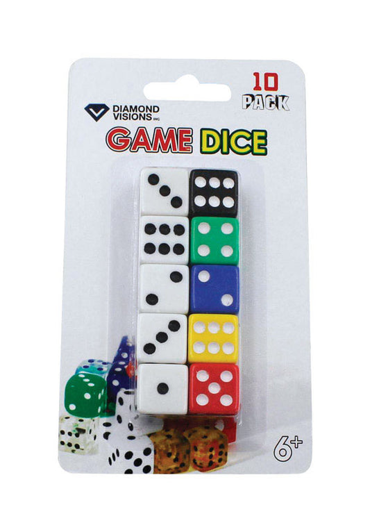 Diamond Visions Dice Plastic Assorted (Pack of 24)