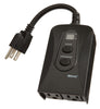 Woods Outdoor Block Heater Timer 125 V Black