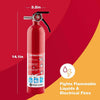 First Alert 2-3/4 lb. Fire Extinguisher For Garage OSHA/US Coast Guard Agency Approval (Pack of 4)