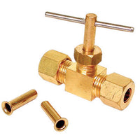 Dial Manufacturing 9406 1/4 Cc X 1/4 Cc Straight Needle Valve  (Pack Of 10)
