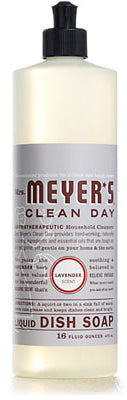 Mrs. Meyer's Clean Day Lavender Scent Dish Soap 16 oz (Pack of 6)