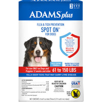 Adams Plus Flea & Tick Spot On For Dogs