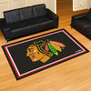 NHL - Chicago Blackhawks 5ft. x 8 ft. Plush Area Rug