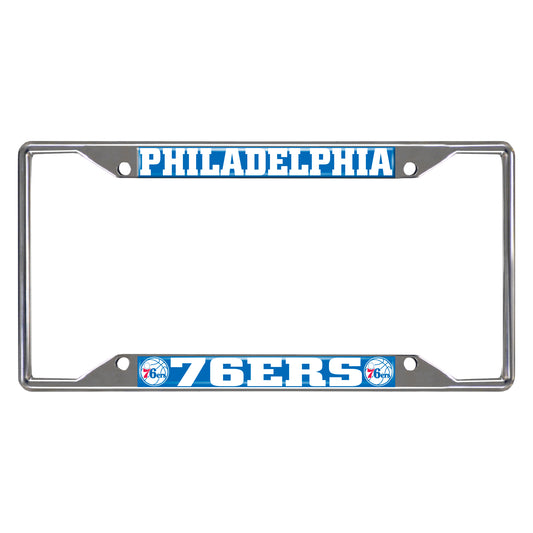 NBA - Philadelphia 76ers Metal License Plate Frame