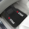 University of Utah 2 Piece Deluxe Car Mat Set