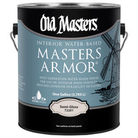 Old Masters Clear Semi-Gloss Water Based Floor Finish 1 gal. for Interior Wood Surfaces (Pack of 2)