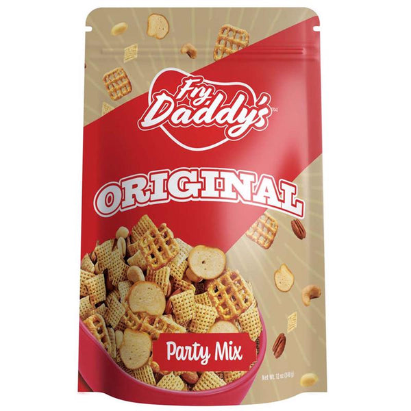 Mezcla para fiestas original de Fry Daddy, en bolsa de 12 oz (paquete de 12)