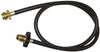 GrillPro Rubber Gas Line Hose and Adapter 48 in. L For Gas Grills