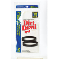 Dirt Devil Vacuum Belt For ultra corded hand vacuums 2 pk
